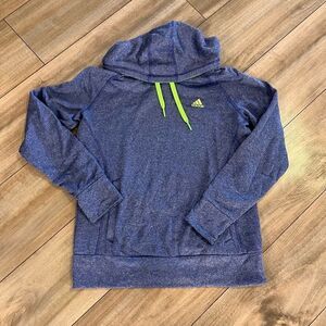 ‎Adidas Purple Athletic Workout Hoodie Women Medium
